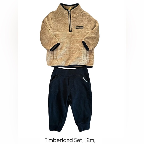 Timberland Other - Timberland Black Jogger Matching Set with Tapered Ankle